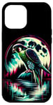 Coque pour iPhone 12 Pro Max Illustration animale colorée de faucon pèlerin
