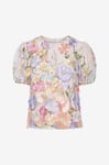 Y.A.S - Blus yasFlowering SS Top - D2D - Rosa