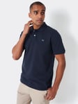Crew Clothing Ocean Organic Cotton Pique Short Sleeve Polo Top