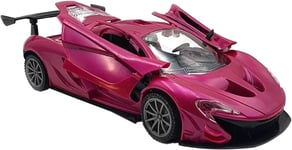 YSAMAX Pink Remote Control High-Speed Car, Swing-Up Doors, Lights & Sound Effect