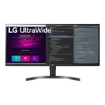 LG UltraWide 34WN750P-B - WN750P Series écran LED 34" 3440 x 1440 UWQHD @ 75 Hz IPS 300 cd/m² 1000:1 HDR10 5 ms 2xHDMI, DisplayPort haut-parleurs