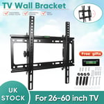 UNIVERSAL TILT TV WALL BRACKET MOUNT 26 32 40 42 46 50 55 60 INCH MONITOR HOLDER