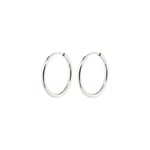 PILGRIM Sanne Mini Hoop Örhängen Silver 631716033