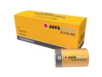 AgfaPhoto Professional LR20 D-batteri Alkali-mangan 1.5 V 10 stk