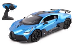 TURBO CHALLENGE - Bugatti Divo - RC Prestige - 1/16-098851 - Voiture Télécommandée - Bleu - Piles Non Incluses - Plastique - Jouet Enfant - Cadeau - À Partir de 6 Ans