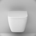 AM.PM Gem Wall-hung FlashClean toilet with seat-cover