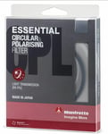 Manfrotto Essential Circular Polarizing Filter with 62mm diameter