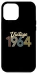 Coque pour iPhone 13 Pro Max 60th Birthday 60 Years Old Vintage 1964