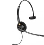 POLY EncorePro 510D with Quick Disconnect Monoaural Digital Headset TAA Kabel Huvudband Samtal/musik Svart