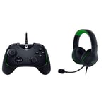 Razer Wolverine V2 - Wired Gaming Controller for Xbox Series X/S/One & PC Black & Kaira X - Wired Headset for Xbox Series X|S) Black