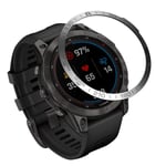 Garmin Fenix 7 sportig skala med ram i rostfritt stål - Silver / Grå Silvergrå