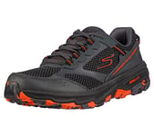 Skechers Men's GOrun Altitude-Performance Running & Hiking Trail Running Shoe, Charcoal/Orange/Black, 9.5 X-Wide