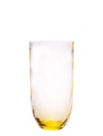 Swirl Long Drink *Villkorat Erbjudande Home Tableware Glass Drinking Gul Anna Von Lipa von