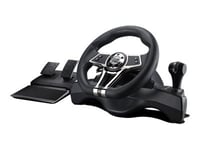 Ready2gaming Hurricane Wheel Pro - Hjul, Pedaler Och Växelspakuppsättning - Kabelansluten - För Pc, Sony Playstation 3, Sony Playstation 4, Nintendo Switch