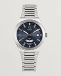 Timex Q Timex Continental GMT Stainless Steel 39mm Black Dial