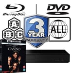 Panasonic Blu-ray Player DP-UB159 All Zone Code Free MultiRegion 4K & Casino UHD