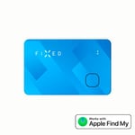 Fixed Tag Card - Bluetooth GPS Tracker - Apple Find My Compatible - Blå
