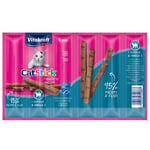 Vitakraft Cat Stick Healthy kattgodis Ekonomipack: Rödspetta & omega 3 24 x 6 g