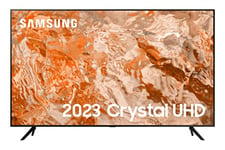 Samsung 85 Inch CU7110 UHD HDR Smart TV (2023) - 4K Crystal Processor, Adaptive Sound Audio, PurColour, Built In Gaming TV Hub, Streaming & Video Call Apps And Image Contrast Enhancer