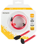 SATA/SAS-kabel. vinklad(ner)-rak. 0.5m