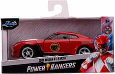 2009 NISSAN GT-R RED POWER RANGER (POWER RANGERS) - JADA JAD31827 1/32