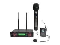 DNA Professional VM Dual Vocal Head Set - trådløst mikrofonsystem