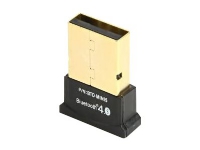 MicroConnect - Nätverksadapter - USB - Bluetooth 4.0 - svart, guld