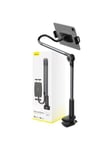 Baseus Phone / tablet rotary clip holder Otaku Life Rotary Pro (gray)