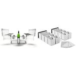 Festool SYS-SB StorageBox & 201124 Set 60x60/120x71 3Xft Plastic containers, White, Set of 12 Pieces