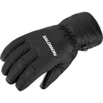Salomon Force Gore-Tex Men's Gloves Ski Snowboarding Waterproof, All-weather protection, Cozy warmth, and Precise fit, Black, L