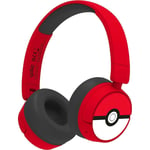 Pokemon Pokeball Adjustable Bluetooth Wireless Headphones Built-in Microphone