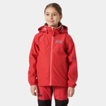 Helly Hansen Juniors’ Juell Waterproof Jacket Red 140/10
