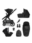 Silver Cross Tide Pram and Pushchair with Accessory Pack and Dream Car Seat, Space