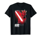 Star Wars The Clone Wars Darth Maul Saber Glow T-Shirt