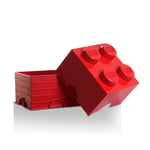 Room Copenhagen LEGO® Boks 8 Knotter, Lys Rød Klar Polypropylen