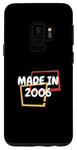 Coque pour Galaxy S9 Fabriqué en 2006 pour la célébration de l'année de naissance ou d'anniversaire