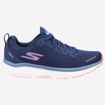 Skechers Go Run Ride 9 Womens Running Fitness Gym Sports Shoes Navy