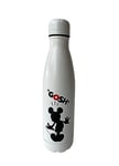 Hômadict BOUTEILLE ISOTHERME DISNEY - Gourde Inox Reutilisable Mickey Mouse - Maintien chaud et froid 12h - Pour sport, voyage, quotidien, 500ml - BPA Free - Licence Officielle