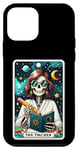 Coque pour iPhone 12 mini Carte de tarot pour enseignant, squelette, professeur, éducatrice, école