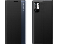 Hurtel New Sleep Case flip cover med ståfunktion Xiaomi Redmi Note 11S / Note 11 svart