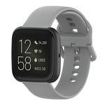 Fitbit Versa 2 / Versa / Versa Lite / Blaze klockarmband i silikon - Grå