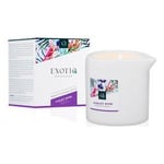 Exotiq Massage Candle Violet Rose - 60 g