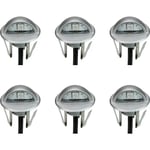J&EL Trappstegsbelysning LED 12V 6x0,4W IP65 Dim