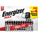 Energizer Alkaline Battery AAA | 1.5 V DC | 12-Blister