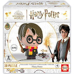 Educa - Puzzle 3D Harry Potter. Casse-tête 3D de Harry Potter à Collectionner. Puzzle en 3D pour Les 6 Ans et Plus (19499)