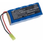 VHBW Batterie compatible avec Tefal TY843184/9A0, TY843384/9A0, TY843584/9A0, TY843884/9A0, TY846284/9A0 robot électroménager (2000mAh, 12V, NiMH) - Vhbw
