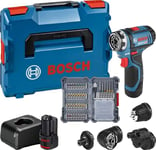 Perceuse Bosch professional - 06019F600F - GSR 12V-15 FC, Noir, 2 x 2.0Ah batterie/chargeur/accessoires