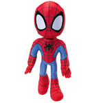 Marvel's Spidey and his Amazing Friends SNF0050 My Friend 16” Plush with Sounds-Toys for Kids Ages 3 and Up-Featuring Your Friendly Neighbourhood Spideys, Red