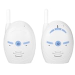 (UK Plug)Digital Audio Baby Monitor 2.4GHz Wireless Nanny Intercom With 2 Way