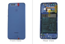 Genuine Huawei Nova 2 Plus Barca-L21 Blue Battery Cover with 3340mah Battery - 0